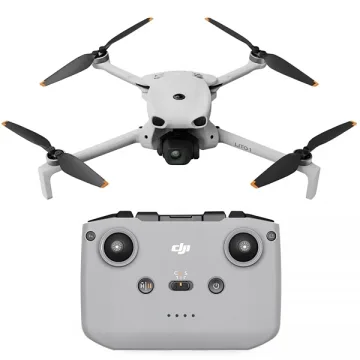 Drone DJI Lito 1 DGN12C (DJI RC-N3) Anatel 4K com GPS - Cinza Claro