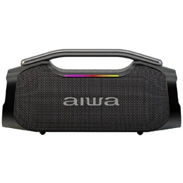 Speaker Aiwa AWA408 55 watts RMS com Bluetooth Auxiliar USB - Preto