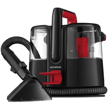 Higienizador Mondial Deep Cleaner I EXP-01R 1.650 watts 1.5 Litros 220V ~ 50 60Hz - Preto Vermelho