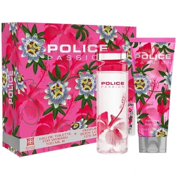 Kit Perfume Feminino POLICE Passion EDT 100ml + Loção Corporal 125ml