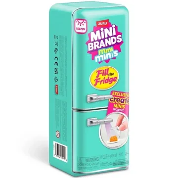 Mini Geladeira Zuru Mini Brands Fill The Fridge - Verde Claro