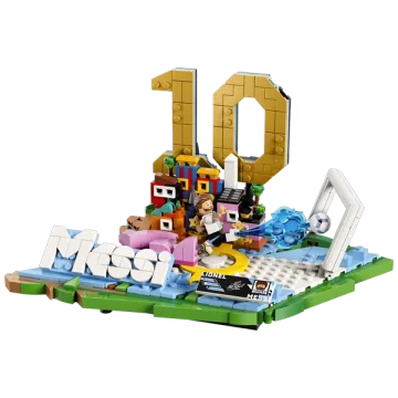 Blocos LEGO Lionel Messi - Soccer Highlights 43011 - 500 Peças