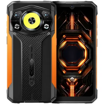Celular Hotwav Cyber 17 NFC Dual SIM de 128GB 6GB RAM de 6.75" 48MP 16MP - Terra Orange