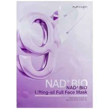 Máscara Facial Numbuzin No.9 NAD + Bio Lifting-sil Full Face - 1 Unidade