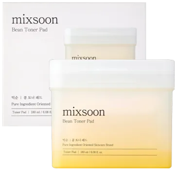 Almofadas Tônicas MIXSOON Bean Toner Pad de 70 Unidades