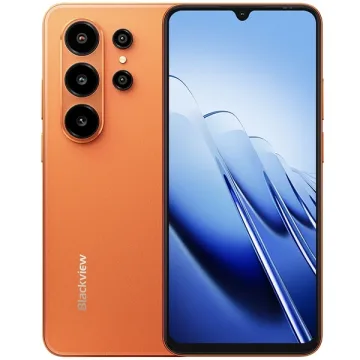 Celular Blackview WAVE 10 Dual SIM de 128GB 8GB RAM de 6.88" 32MP 13MP - Sunset Orange