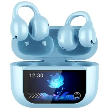Fone de Ouvido Sem Fio G-TiDE Future Clip com NC - Azul Claro