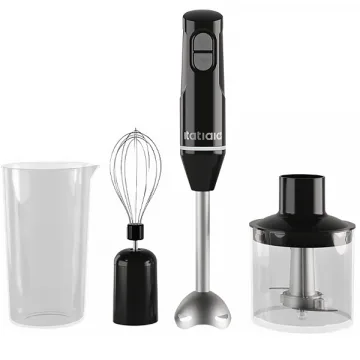 Mixer Itatiaia MXITA2MIDA 200 watts + Batedor Fuê + Processador de Alimentos  220V ~ 50 60Hz  - Preto Silver