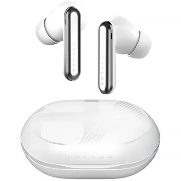 Fone de Ouvido Sem Fio Haylou Mori Plus T016 com ANC - Branco