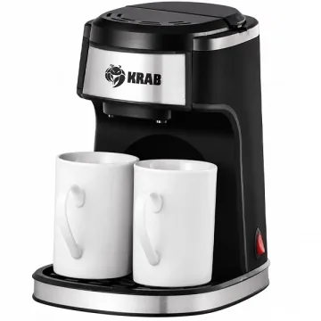 Cafeteira Karab KBCD240 450 watts 220V ~ 50 60Hz - Preta Prata