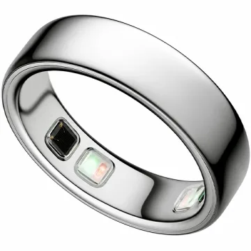 Anel Inteligente Oura Ring 5 JZ90-61403-08 Tamanho 8 com Bluetooth - Prata
