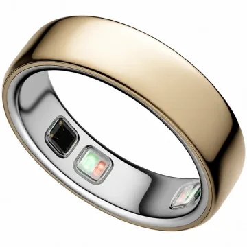 Anel Inteligente Oura Ring 5 JZ90-61616-08 Tamanho 8 com Bluetooth - Dourado
