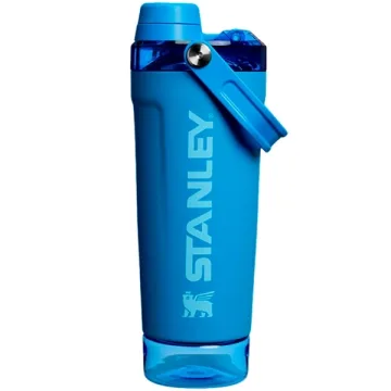 Garrafa Térmica Stanley Activate Shaker Bottle de 591 ml - Azul
