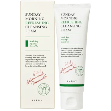 Espuma Facial de Limpeza Axis-y Sunday Morning Refreshing Cleansing de 120ml