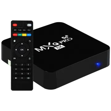 TV Box MXQ Pro 5G 8K 4K Ultra HD de 256GB 64GB RAM - Preto