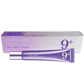 Creme para Contorno de Olhos Numbuzin No.9 NAD+ Retinol Volumetox Eye Cream de 20ml