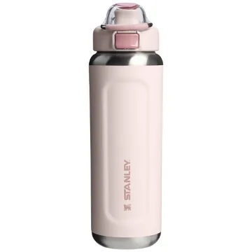 Garrafa Térmico Stanley The Wellspring Bottle de 709ml - Rose Quartz