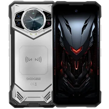 Celular DOOGEE S200 E NFC Dual SIM de 256GB 8GB RAM de 6.72" 100MP 20MP - Mecha Silver