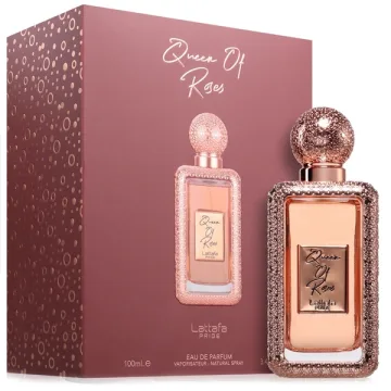 Perfume Feminino Lattafa Queen Of Roses EDP 100ml