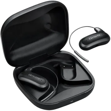 Fone de Ouvido Sem Fio Aiwa OWS Open AWG10B - Cinza