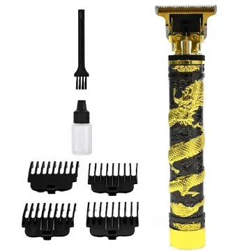Máquina de Cortar Cabelo MegaStar GWE041 Portátil - Dourado