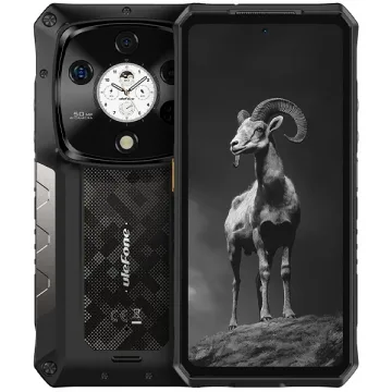 Celular Ulefone Armor 28 Pro NFC Dual SIM de 512GB 16GB RAM de 6.67" 50+50+64MP 50MP - Epic Black