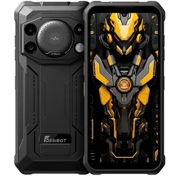 Celular Fossibot F110L NFC Dual SIM de 128GB 4GB RAM de 6.75" 5+50MP 8MP - Preto