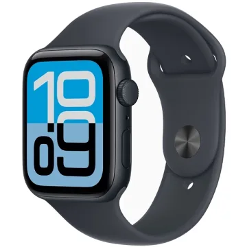 Apple Watch SE 3rd Generation 44 mm M L MEPJ4LW A3328 GPS + Celular - Midnight Aluminum Midnight Sport