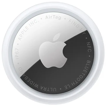 Localizador Apple AirTag 2nd Generation A2937 MFE94BE (2026) com Bluetooth - Prata Branco