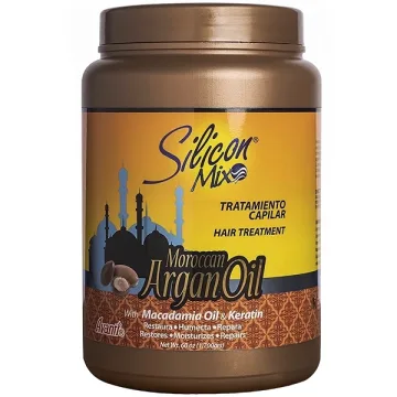 Tratamento Capilar Silicon Mix Moroccan Argan Oil 1.700g