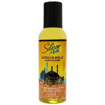 Óleo Capilar Silicon Mix Gotas De Brillo Moroccan Argan Hair Polisher 118ml