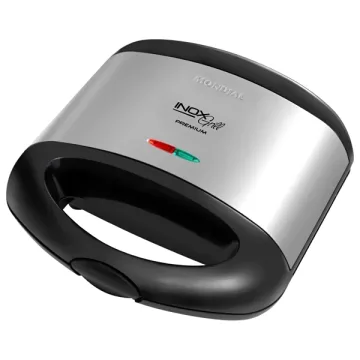 Sanduicheira e Grill Mondial Inox Grill Premium S-07 800 watts 127V ~ 60Hz - Preto Cinza