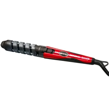Modelador de Cabelo Mondial Spiral Infinity EM-05 Bivolt - Vermelho Preto
