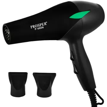 Secador de Cabelo Prosper P-6606 2.800 watts 110V ~ 50 60 Hz - Preto