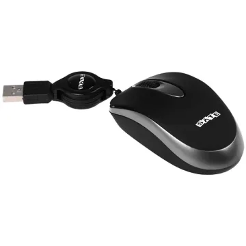 Mouse Óptico Satellite A-80 USB até 1.200 CPI - Preto Cinza