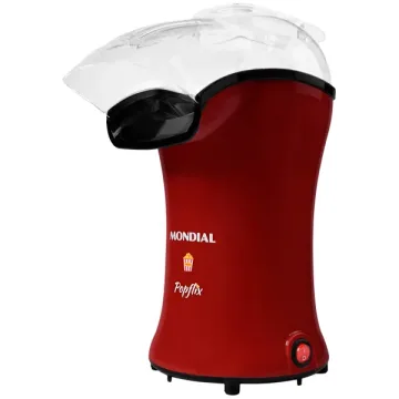 Pipoqueira Elétrica Mondial Popflix PP-03 1.200 watts 220V ~ 50 60 Hz - Vermelha